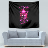 Witch Skull Tapestry Iam The Spell - Wonder Print Shop