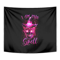 Witch Skull Tapestry Iam The Spell - Wonder Print Shop