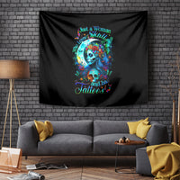 Fairy Skull Tapestry Just The Woman Who Loves Skull And Tattoo - Wonder Print Shop