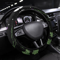 Cat Skull Steering Wheel Cover Purr Evill - Wonder Print Shop