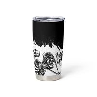 Fire Skull Tumbler Cup Scream In Fire - Wonder Print Shop