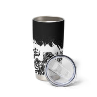 Fire Skull Tumbler Cup Scream In Fire - Wonder Print Shop