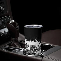 Fire Skull Tumbler Cup Scream In Fire - Wonder Print Shop