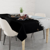 Butterfly Skull Tablecloth Flower Butterfly Gothic Skull - Wonder Print Shop