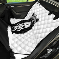 Viking Skull Back Car Seat Cover Bear Viking Cross Skull - Wonder Print Shop