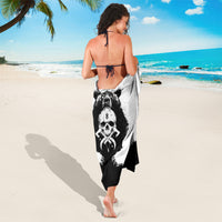 Viking Skull Sarong Bear Viking Cross Skull - Wonder Print Shop