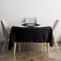 Viking Skull Tablecloth Bear Viking Cross Skull - Wonder Print Shop
