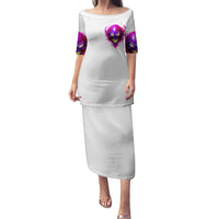 Flame Skull Puletasi Walk Away I Have Anger Issues And Dislike For Stupod People - Wonder Print Shop