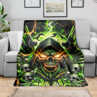 Doule Skull Blanket Angel To Some Demon To Most