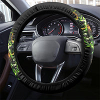 Doule Skull Steering Wheel Cover Angel To Some Demon To Most - Wonder Print Shop