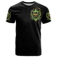 Doule Skull T Shirt Angel To Some Demon To Most - Wonder Print Shop