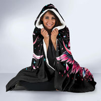 Couple Skull Hooded Blanket She Was And Angel Craving Chaos Demon Seeking Peace