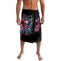 Couple Skull Lavalava She Was And Angel Craving Chaos Demon Seeking Peace - Wonder Print Shop