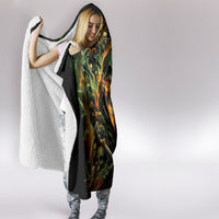 Rose Skull Hooded Blanket Don't Try Figure Me out