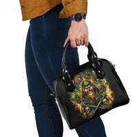 Rose Skull Shoulder Handbag Don't Try Figure Me out
