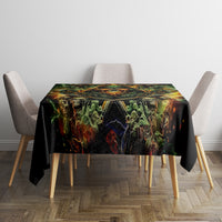Rose Skull Tablecloth Don't Try Figure Me out - Wonder Print Shop