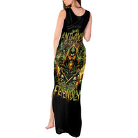 Rose Skull Tank Maxi Dress Don't Try Figure Me out - Wonder Print Shop