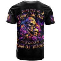 Irish Skull T Shirt Good Girl Drinve Wine, Badass Girl Chug Beer - Wonder Print Shop