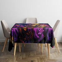 Irish Skull Tablecloth Good Girl Drinve Wine, Badass Girl Chug Beer - Wonder Print Shop