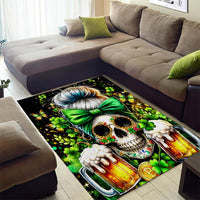 Rose Skull Area Rug No Matter How Much I Try To Be Fucking Nice - Wonder Print Shop