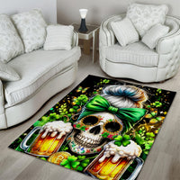 Rose Skull Area Rug No Matter How Much I Try To Be Fucking Nice - Wonder Print Shop