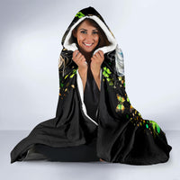 Rose Skull Hooded Blanket No Matter How Much I Try To Be Fucking Nice