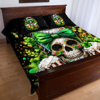 Rose Skull Quilt Bed Set No Matter How Much I Try To Be Fucking Nice - Wonder Print Shop