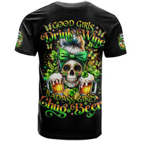 Rose Skull T Shirt No Matter How Much I Try To Be Fucking Nice - Wonder Print Shop