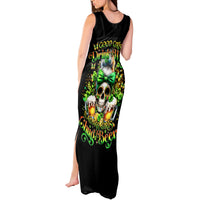 Rose Skull Tank Maxi Dress No Matter How Much I Try To Be Fucking Nice - Wonder Print Shop