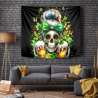 Rose Skull Tapestry No Matter How Much I Try To Be Fucking Nice - Wonder Print Shop