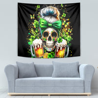 Rose Skull Tapestry No Matter How Much I Try To Be Fucking Nice - Wonder Print Shop