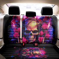 Rose Skull Back Car Seat Cover No Matter How Much I Try To Be Fucking Nice - Wonder Print Shop