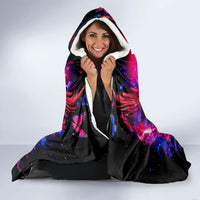 Rose Skull Hooded Blanket No Matter How Much I Try To Be Fucking Nice