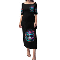 Twin Skull Puletasi Don't Try Figure Me out I'm A Special Kind Of Twisted - Wonder Print Shop