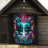 Twin Skull Quilt Don't Try Figure Me out I'm A Special Kind Of Twisted - Wonder Print Shop