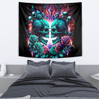 Twin Skull Tapestry Don't Try Figure Me out I'm A Special Kind Of Twisted - Wonder Print Shop
