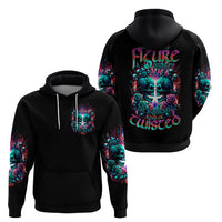 Twin Skull Zip Hoodie Don't Try Figure Me out I'm A Special Kind Of Twisted - Wonder Print Shop