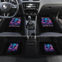 Flame Skull Car Mats While You Are Talking Behind My Back Freel Free To Bend Down And Kiss My Ass - Wonder Print Shop