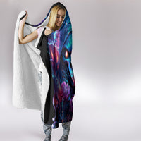 Flame Skull Hooded Blanket While You Are Talking Behind My Back Freel Free To Bend Down And Kiss My Ass