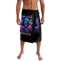 Flame Skull Lavalava While You Are Talking Behind My Back Freel Free To Bend Down And Kiss My Ass - Wonder Print Shop