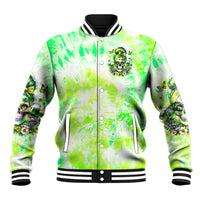 Irish Skull Baseball Jacket Drink Up Bitch - Wonder Print Shop