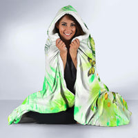 Irish Skull Hooded Blanket Drink Up Bitch
