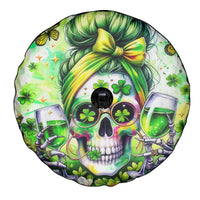 Irish Skull Spare Tire Cover Drink Up Bitch - Wonder Print Shop