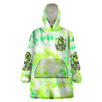 Irish Skull Wearable Blanket Hoodie Drink Up Bitch - Wonder Print Shop