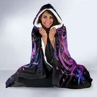 Lady Skull Hooded Blanket I'm Not Anti Social I'm Just Not User Friendly