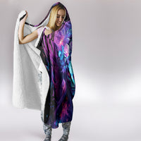 Lady Skull Hooded Blanket I'm Not Anti Social I'm Just Not User Friendly