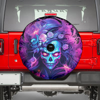Lady Skull Spare Tire Cover I'm Not Anti Social I'm Just Not User Friendly - Wonder Print Shop