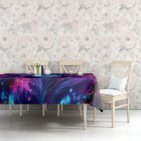 Lady Skull Tablecloth I'm Not Anti Social I'm Just Not User Friendly - Wonder Print Shop