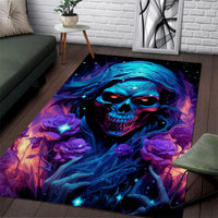 Flame Skull Area Rug Its Not How Crazy I Am But How Much I enjoy It That Makes Me Dangeous - Wonder Print Shop