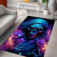 Flame Skull Area Rug Its Not How Crazy I Am But How Much I enjoy It That Makes Me Dangeous - Wonder Print Shop